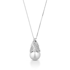 Collana in oro bianco 18kt